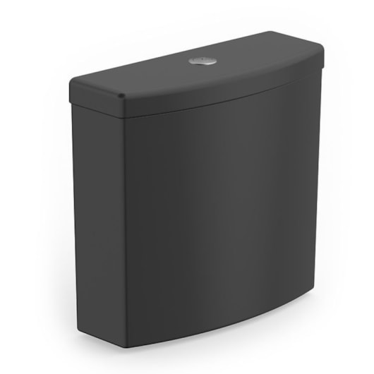 Caixa Ecoflush 3/6 Litros Smart Preto Celite - Imagem principal - 04995d4a-fea4-4019-aa6f-46a98713ff80