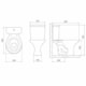 Caixa P e M Branco Roca - d9540292-212c-42ea-8eab-208ef9c2d626