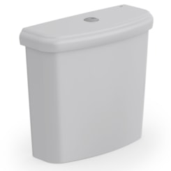 Caixa Para Acoplar 3/6 Litros Fit Plus Cinza Prata Celite