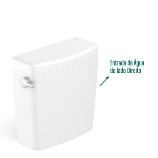 Caixa Para Acoplar Lateral com Entrada de Lado Direito Like Acesso Branco Celite - Imagem principal - da82ad88-70f1-46c4-a88e-64c852f02e51