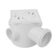 Caixa Sifonada Quadrada 3 Entradas Amanco 10x10x5cm - 4d718878-2211-4d0d-8eba-ff42939826ba