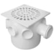 Caixa Sifonada Quadrada Branca Fortlev 15x15x5cm - 6a1e6637-a2cb-4277-a4ce-219ba9259425
