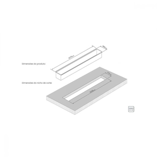 Calha Úmida Para Cuba Scotch Brite Tramontina 105x18cm - Imagem principal - 45644c72-1f17-4494-b519-e8a8521ac0b7