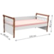 Cama Babá Julia Branco Fosco/amadeirado Carolina Baby - f75c8a02-4838-41e5-9517-6e6ad227ea1f