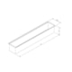Canal Organizador De Sobrepor Em Aço Inox Scoth Bride Tramontina 75x18cm - 9e9f6854-5328-40d2-ae09-aa2367fb4a5b