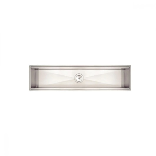 Canal Organizador De Sobrepor Em Aço Inox Scoth Bride Tramontina 75x18cm - Imagem principal - 85c9ca54-532c-4c94-9926-f1173d09a665