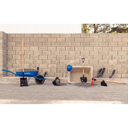 Carrinho De Mão Com Casamba Rasa Azul 50L Tramontina - Imagem principal - 521fef1e-b1f1-4232-97d7-c83002522bf9
