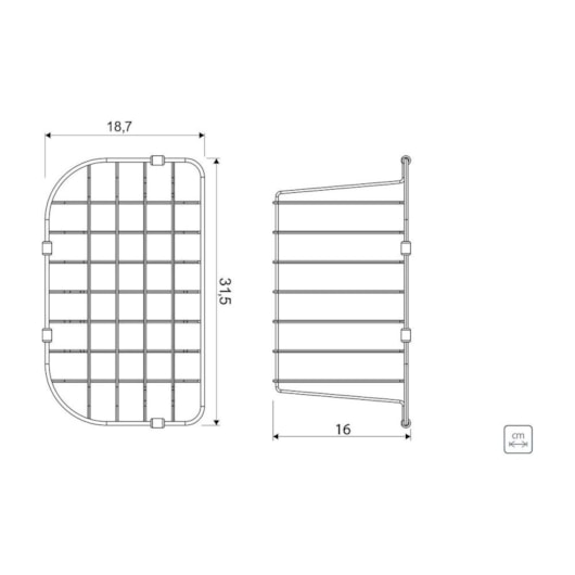 Cesta Aramada Para Cubas de Sobrepor e Undermount Morgana Compact 48 FX Em Aço Inox Tramontina - Imagem principal - 74a10d7c-e686-47fd-95d6-6365e4816e3c