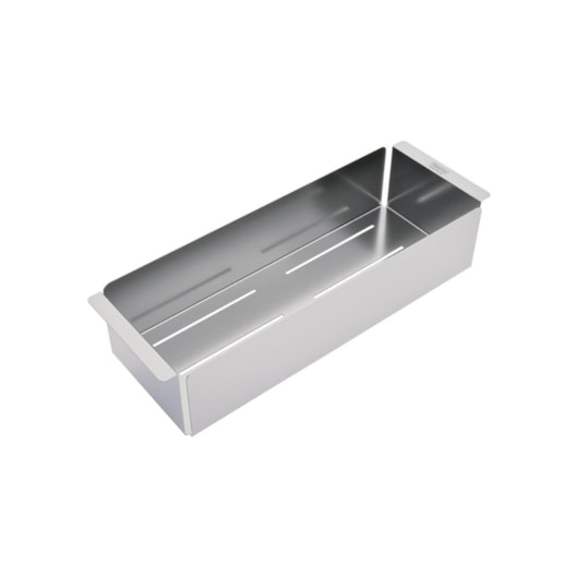 Cesto Coador Em Aço Inoxidáve Design Collection l Acetinado Tramontina - Imagem principal - 3a27c89b-f966-4348-be84-2056f175b771