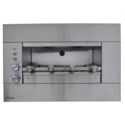 Churrasqueira A Gás Suprema Para 4 Espetos Titan GLP 220V
