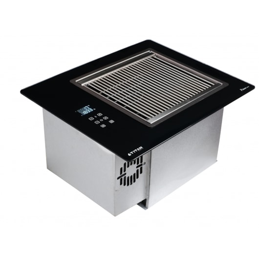 Churrasqueira e Grill Elétrica Touch Screen Preto Titan 220V - Imagem principal - 24a1ec7b-afd6-4ad1-9611-a69eba8db07c