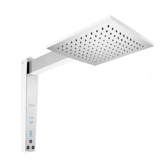 Chuveiro Acqua Century Branco Com Cromado 127V 5500W Lorenzetti