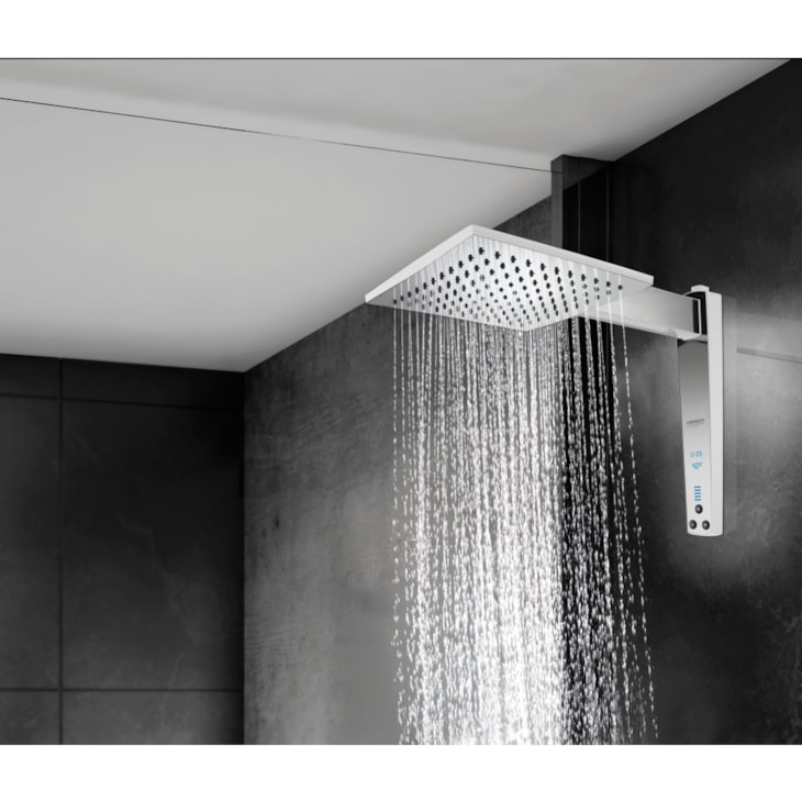Chuveiro Acqua Century Branco Com Cromado 127V 5500W Lorenzetti