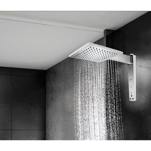 Chuveiro Acqua Century Branco Com Cromado 220V 7500W Lorenzetti - Imagem principal - 911b3679-f8f9-4871-87c0-0045110d59eb