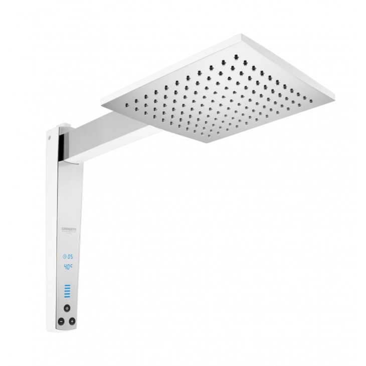 Chuveiro Acqua Century Branco Com Cromado 220V 7500W Lorenzetti