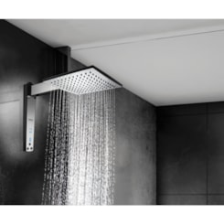 Chuveiro Acqua Century Preto Com Cromado 220V 6800W Lorenzetti