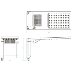 Chuveiro Acqua Duo Black Matte 110V 5500W Lorenzetti