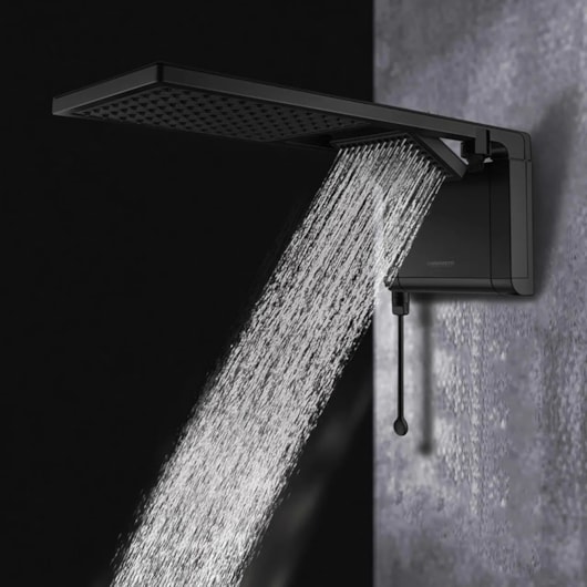 Chuveiro Acqua Duo Black Matte 220V 6800W Lorenzetti - Imagem principal - 90a8c41c-445d-4c3c-b5e8-cefe93b0010f