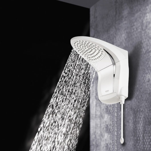 Chuveiro Acqua Jet Ultra 220v 6800w Branco Lorenzetti - Imagem principal - 0270ef15-3ad5-4688-bec2-1d6951dc769b
