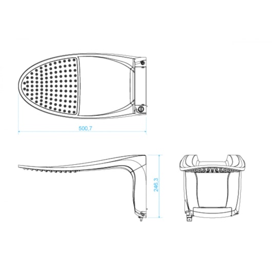 Chuveiro Acqua Wave Ultra Branco Cromado 127v 5500w Lorenzetti - Imagem principal - 316e83c0-1b19-4dc3-8588-616960e9347a