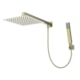 Chuveiro Aerial Quadrado Com Desviador E Ducha De Punho Ouro Escovado Lexxa - 06314238-7608-4da7-a83d-3e1676933757