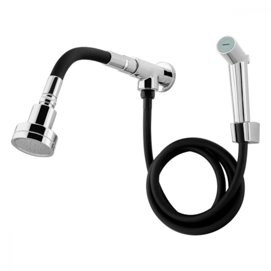 Chuveiro Articulado Com Desviador 3300 Bk-99 Fani - Imagem principal - 2702f86c-edd0-448a-bd39-a6c4cd1b0be6