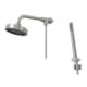 Chuveiro Articulado Com Desviador Metal 500 Grafite Escovado Fani - b6296bc7-ddb1-4654-8dc5-b8222b02bfd7
