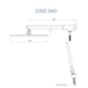 Chuveiro Articulado Com Desviador Metal Eros 640 Champanhe Fani - a0d65825-5aac-4314-ae2d-fcff820a06bb