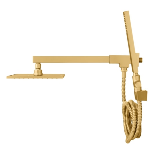 Chuveiro Articulado De Parede Com Desviador Versata 120 Fani Metais D'oro Vecchio - Imagem principal - dd7b6b53-2275-4ba9-b5a4-39be58bfdce4