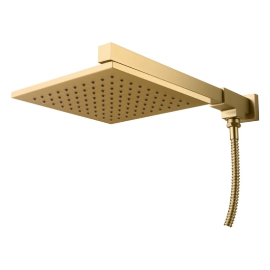 Chuveiro Articulado De Parede Com Desviador Versata 120 Fani Metais D'oro Vecchio - Imagem principal - 2b93a250-fb9b-4b2a-8293-12a0f10c681d