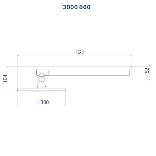 Chuveiro Articulado De Parede Metal Atenas Doro Vecchio Fani - Imagem principal - b4b34b03-f4ec-47ec-a31f-a0c7b6fdaf38