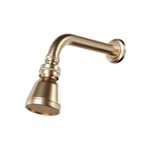 Chuveiro Articulado De Parede Metal  Champagne Fani - Imagem principal - 541bd67d-5355-4abd-892b-65023efa15f8