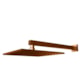 Chuveiro Articulado De Parede Platina Rosso Vecchio Fani Metais - a353b67b-45d2-4698-a550-918c7ab09cf8