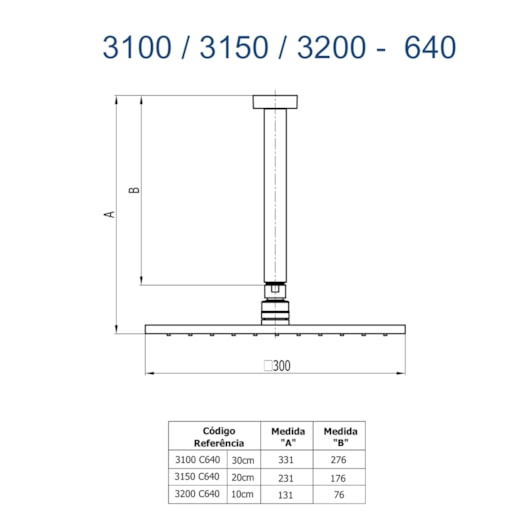 Chuveiro Articulado De Teto Metal Eros  Preto Fosco Fani - Imagem principal - 8f55f534-91a5-4199-ac6c-2415bab91f3e