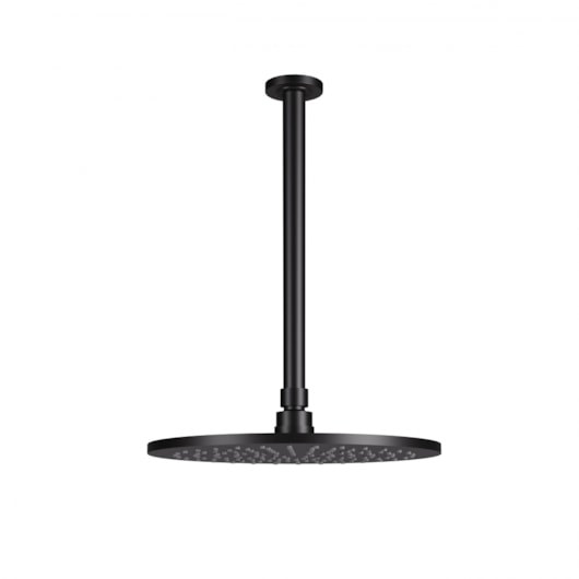 Chuveiro Articulado De Teto Metal Safira Preto Fosco Fani - Imagem principal - 0bdbc800-01ed-4fea-8ea3-3073224d3503