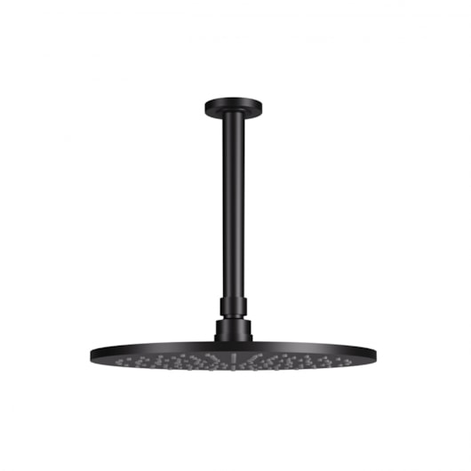 Chuveiro Articulado De Teto Metal Safira Preto Fosco Fani - Imagem principal - 5a20d4c4-048e-4645-87d7-8f53902dea02