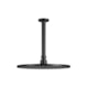Chuveiro Articulado De Teto Metal Safira Preto Fosco Fani - 064a2144-74f3-4634-87cb-3fd3c49a26fb