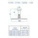 Chuveiro Articulado De Teto Metal Versata Champanhe Fani - 9e3468b9-8025-4d5c-a31f-9e60118fa412