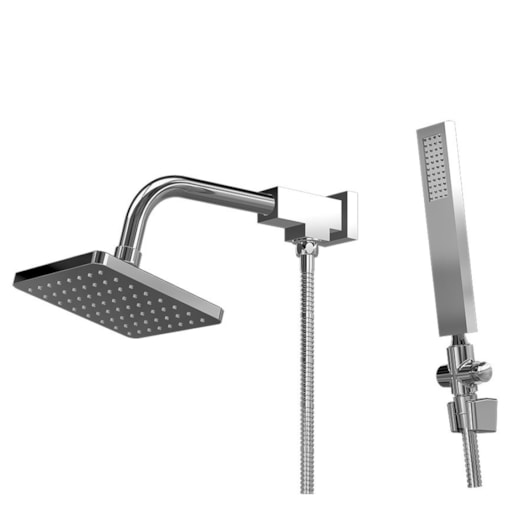 Chuveiro Articulado Hera Com Desviador Abs Cromado Fani - Imagem principal - c591f3d7-b35b-4083-9378-d5c5117cdbd5