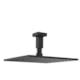 Chuveiro Articulado Platina 400 De Teto Metal 10cm Preto Fosco Fani - e20a0835-0760-40fa-9a7b-befe8d2ae91c