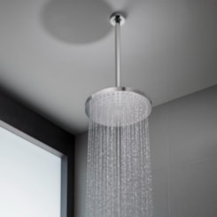 Chuveiro Com Braço Teto 360x240 Rainsense Cromado Roca