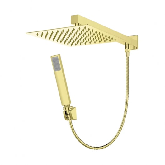 Chuveiro Com Desviador E Ducha De Punho Aerial Gold Lexxa - Imagem principal - 8254a474-3989-4ec6-8b4a-201e211875ab