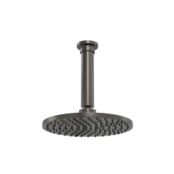 Chuveiro Com Tubo Para Teto Aquamax Antracite Deca