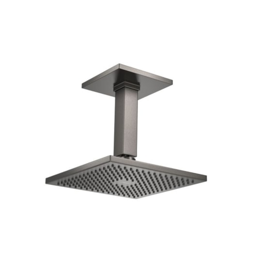 Chuveiro Com Tubo Para Teto Quadrado Antracite Deca - Imagem principal - 1a0ce376-0e4a-40cf-bf8e-aaa7a9db827d