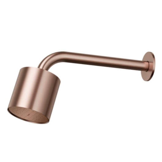 Chuveiro Crivo Convencional Cobre Escovado Mix&Match Docol - Imagem principal - bb113bec-040e-4fbc-919c-9af80f5b52fc