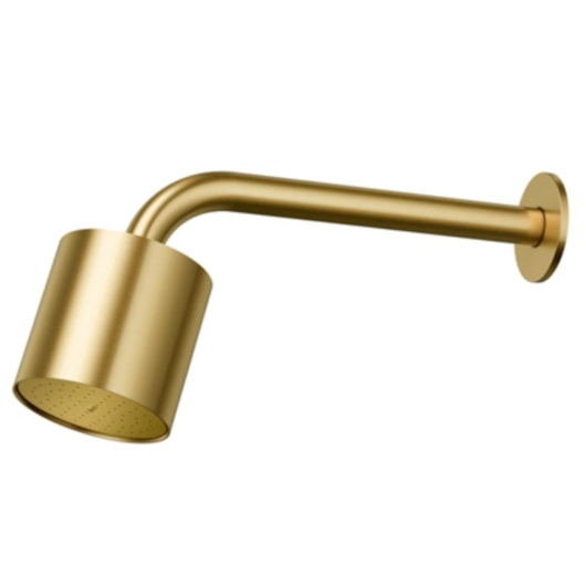 Chuveiro Crivo Convencional Ouro Escovado Mix&Match Docol - Imagem principal - 5d94f054-941b-43f1-bc14-32f604d1433f