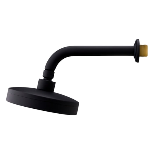 Chuveiro de Parede Articulado Autolimpante Metal Mix 3000 BK500 Preto Fosco Fani - Imagem principal - a47ce3d6-fea3-45fd-916b-00bd98481988