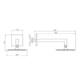 Chuveiro De Parede Cano Cubit C65 Preto Matte Meber 30cm - 75540a41-622d-4c76-bda5-d9959e15cb10