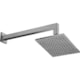 Chuveiro De Parede Com Braço Kr107c Aço Escovado Kromma 20x20cm - 8784ca80-92dd-4680-be66-f7cd8478d760