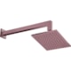Chuveiro De Parede Com Braço Kr107c Rose Matte Kromma 20x20cm - 3dae88b8-3dd9-4513-81d1-7eaef4ac9f98